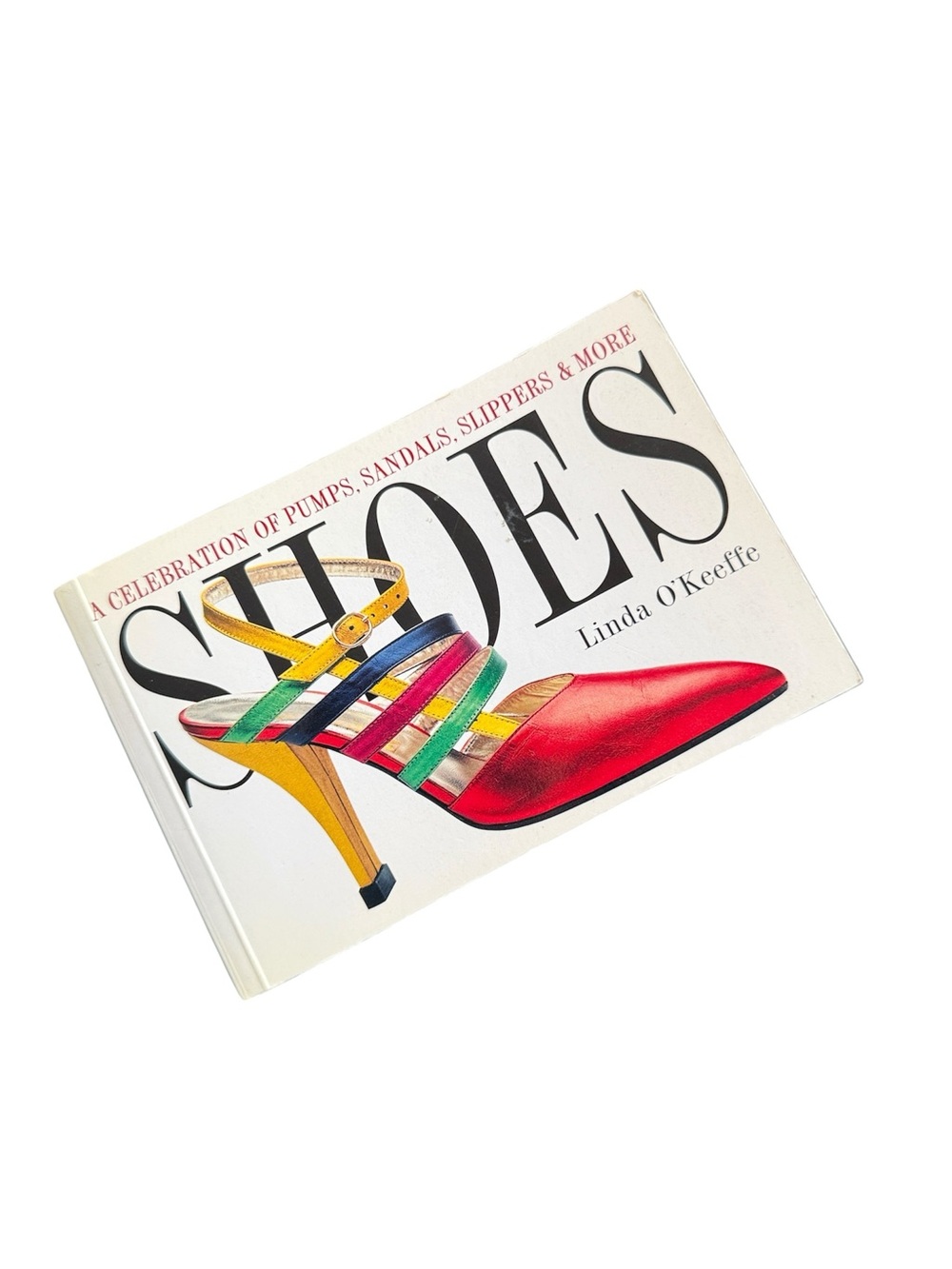 SHOES small soft cover decor book